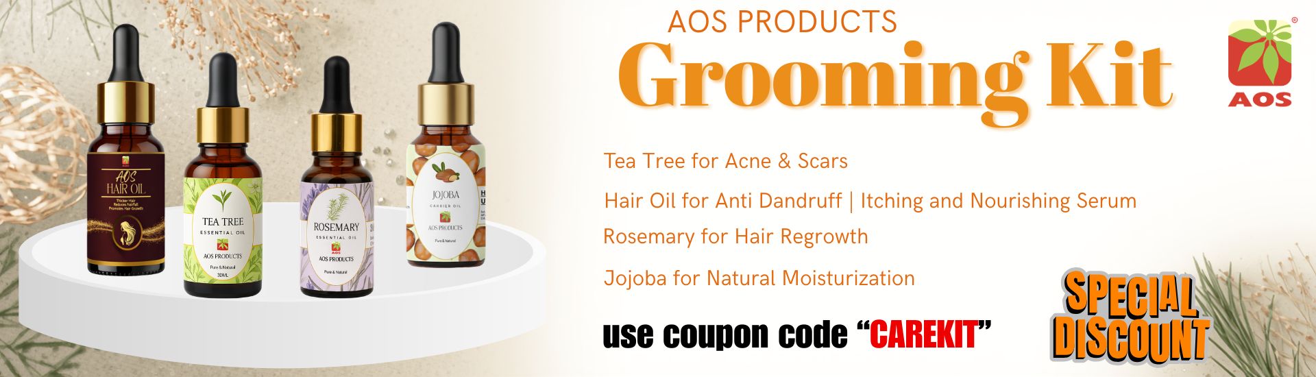 AOS Products Grooming Kit Sale - 2026