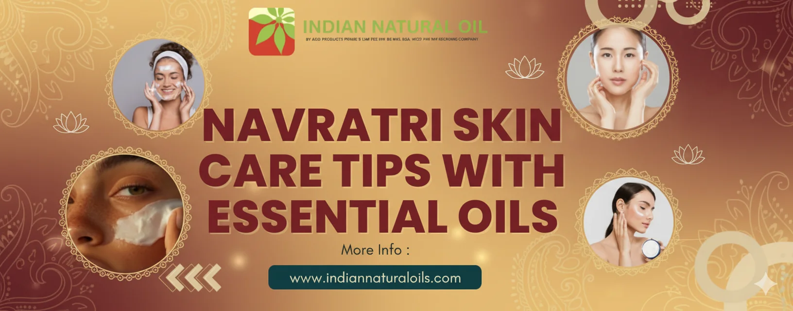 Navratri Skin Care Tips with Essential Oils Navratri Skin Care Tips with Essential Oils