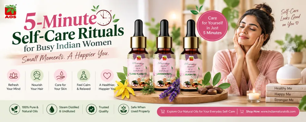 5-Minute Self-Care Rituals for Busy Indian Women