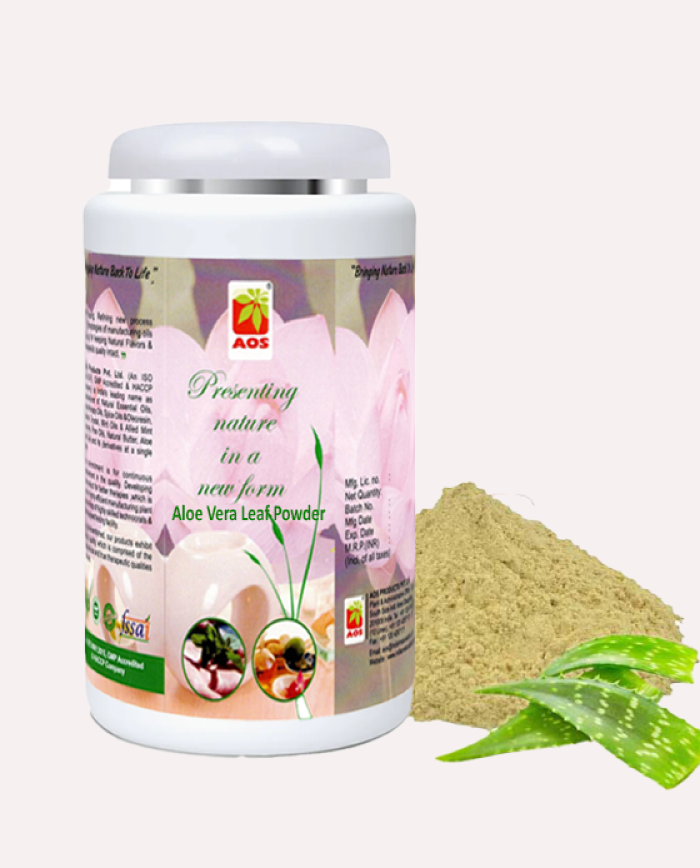 Aloe Vera Leaf Powder